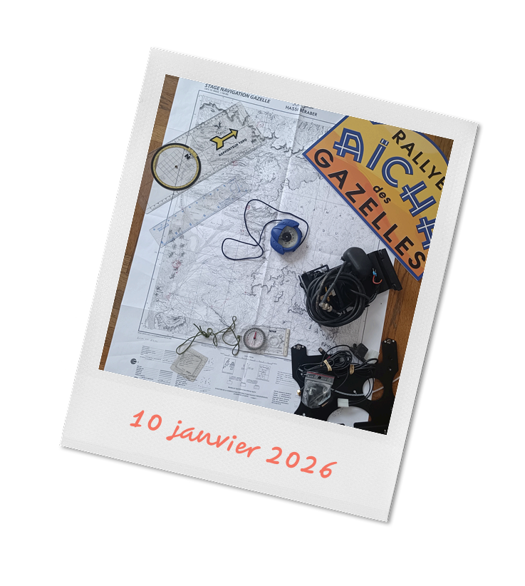 stage d'orientation rallye des gazelles